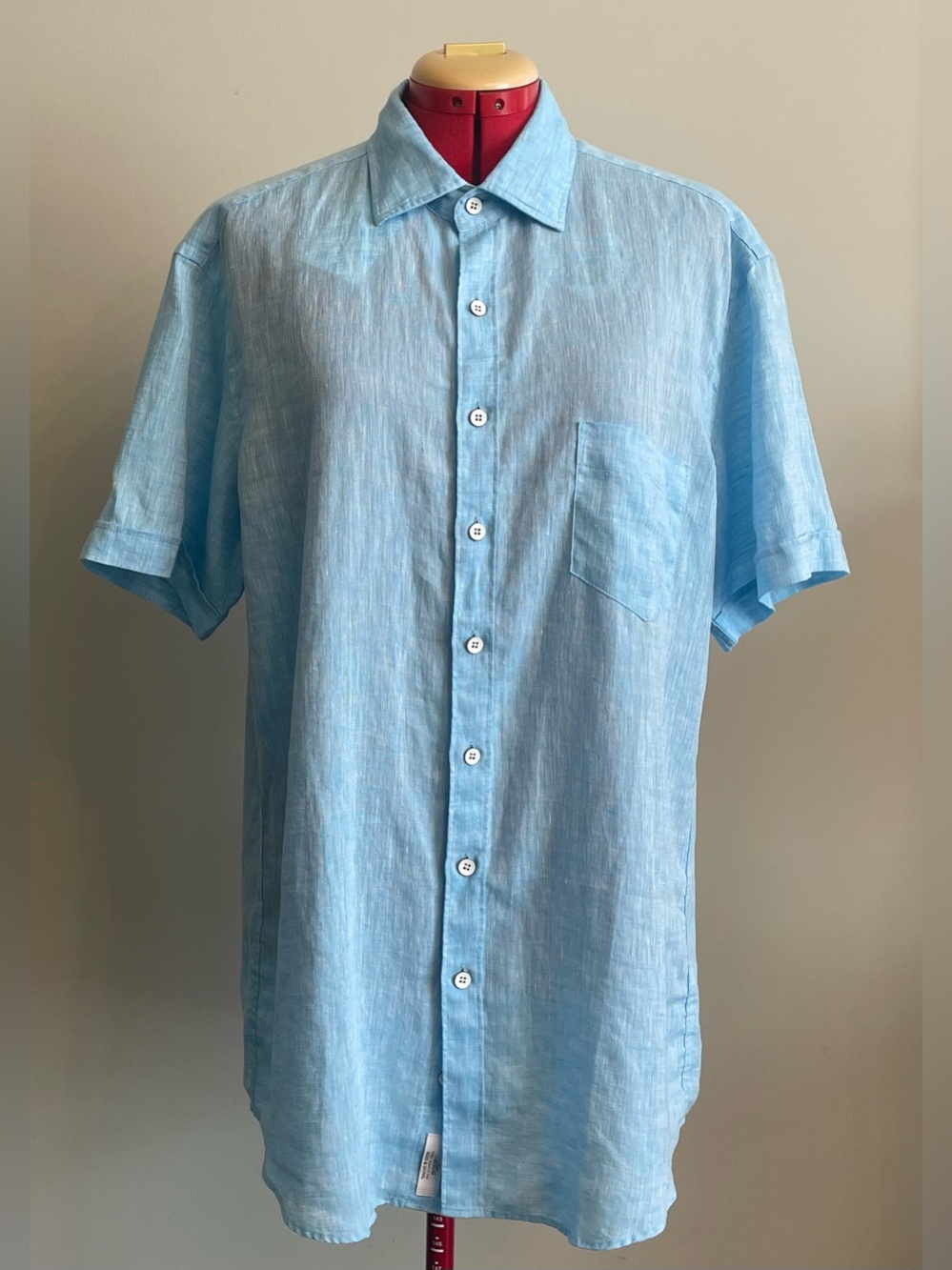 Rodd & Gunn - all linen button up shirt Size XL